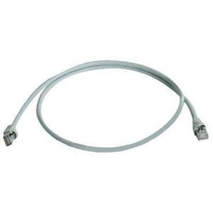 L00001A0090, Patchkabel Cat.6A(IEC) MP8 FS 500 LSZH-1,5 m, grau