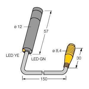 M126E1LDQ Opto-Sensor, Einweglichtschranke (Laser-