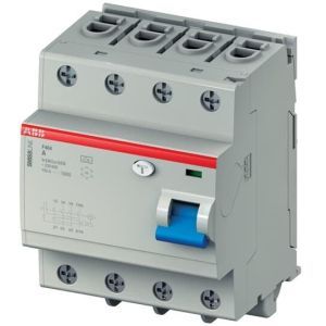 F404A-LF63/0.3, F404A-LF63/0.3 Fehlerstromschutzschalt. 63A,0.3mA,400VAC,16,7Hz,4P,steckbar