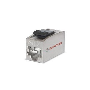 418056, RJ45 Keystone Kupplung C6/E FTP 180°