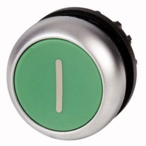 M22-D-G-X1, Drucktaste flach, grün, M22-D-G-X1, Zubehör für Meldegerät