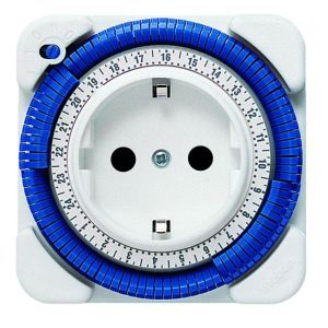 theben-timer 26 safety-plus Zeitprogrammstecker 24 Std., weiß, erhöh