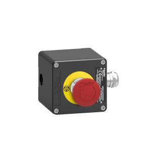 XAWF178EX Control station, metal, Emergency stop f