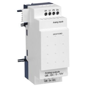 SR3XT43BD Analoges Ein-/Ausgangsmodul, Zelio Logic