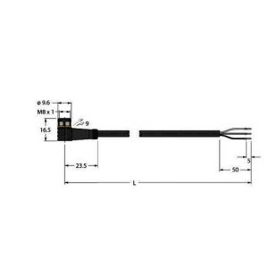 PKW3M-5/TEL Aktuator- und Sensorleitung / PVC, Ansch