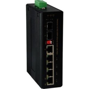 IES-0610 Industrial Gigabit Ethernet Switch - 4 x