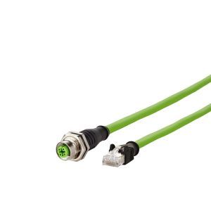 142M4D25005 M12 Industrial Ethernet Leitung, D-kodie