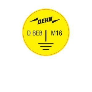 D EAK D50 BEB Erdungsaufkleber als Kennzeichnung für B