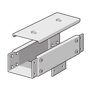 TVU 100/100  S T-Verbinder unten