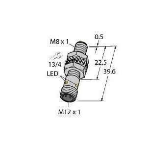 BI2-M08K-VP6X-H1341 Induktiver Sensor, mit erhöhtem Schaltab