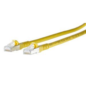 1308455077-E Patchkabel Cat.6A AWG 26 5,0 m gelb