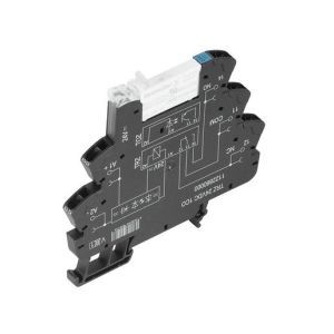 TRZ 12VDC 1CO Relaiskoppler, 12 V DC ±20 %, LED grün,