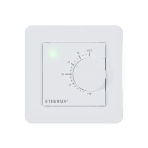 eBASIC-1 Thermostat mit App-Funktion und Drehrad,