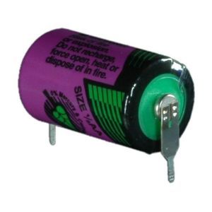 SL750/PR, Li- 3,6V Batterie SL750/PR1/2AA - Zelle Print +/-/Tadiran