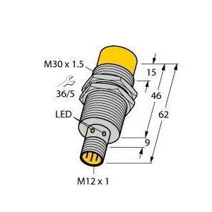 NI20-M30-AP6X-H1141 Induktiver Sensor, mit erhöhtem Schaltab