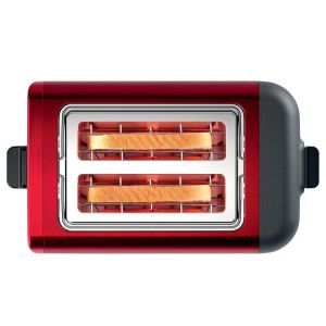 TAT3P424DE, Toaster Kompakt DesignLine deep red crystal