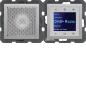 30806084, Radio Touch mit Lautsprecher DAB+, Bluetooth Q.x alu samt
