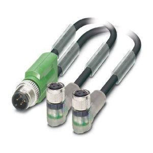 SAC-3P-M12Y/2X3,0-PUR/M 8FR-2L Sensor-/Aktor-Kabel