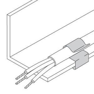 PPECS1011 Traegerclip fuer Traeger 2-4mm, fuer Kab