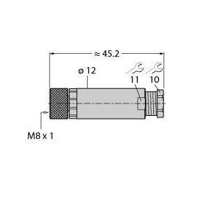 B5133-0 Zubehör für Sensoren und Aktuatoren, Kon