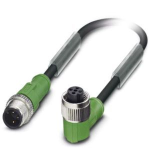 SAC-3P-M12MS/ 0,3-PUR/M12FR Sensor-/Aktor-Kabel