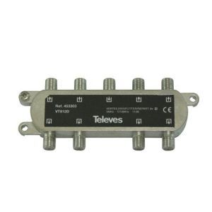 VT812D 8-fach Verteiler 5-1218 MHz VD: 12 dB