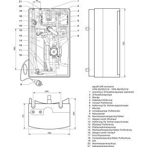 aguaFLOW exclusive VPM 20/25/2 W, VAILLANT Trinkwasserstation aguaFLOW exclusive VPM 20/25/2 W