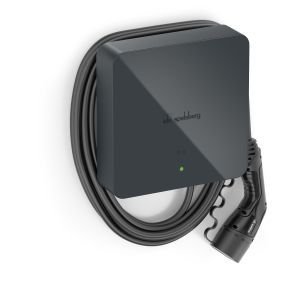 Wallbox Smart Pro Graphite 7m, Wallbox, Graphite, Schutzart IP54, max. Leiterquerschnitt 6², Schlagfestigkeit IK08, Schutzklasse II, Bemessungsspannung 400V AC, halogenfrei