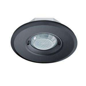 PD-FLAT 360i/8  ROUND BLACK KNX Decken-Präsenzmelder PD-FLAT 360i/8  ROU