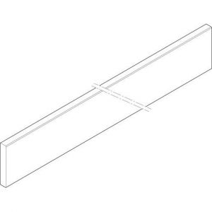 XCUW162 Cu-Schiene 2FB 60x10x495mm waagrecht, oh