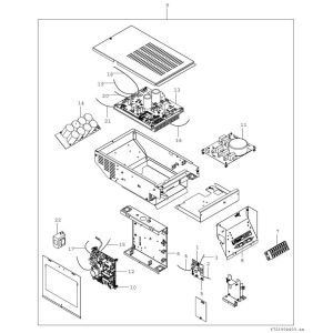 CS3400iAWS 10 OR-T, BOSCH Luft/Wasser-Wärmepumpe Compress, CS3400iAWS 10 OR-T, Split,3-phasig,R410A