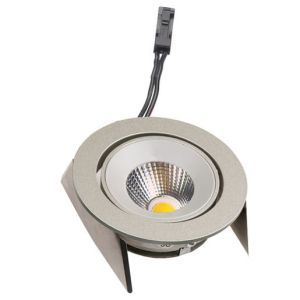SR 68-LED 4,8W 35° ww chrom-matt Schwenkbare LED Einbauleuchte