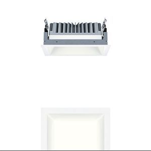 PANOS EVO Q190L 19W LED830 SWI WH WH LED Decken-Einbauleuchte