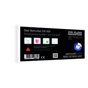 NRS CD 0834 WW Notrufset, Serie CD, alpinweiß