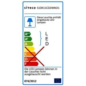 51DK11CD2WM21 Downlight 3000K DALI LED Lunis 11 mini r