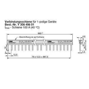 Y 308 498 01 ETA-Verbindungsschiene