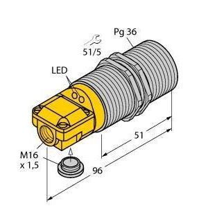 BI25-G47SR-FZ3X2 Induktiver Sensor