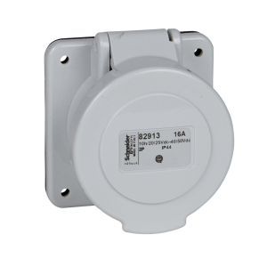 82918 Anbausteckdose, 32A, 3p, 40-50 V AC, IP4