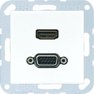 MA A 1173 WW Multimedia-Anschlusssystem HDMI / VGA, S