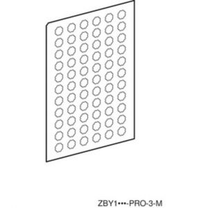 ZBY1101 Bogen m. 66 runden Einlegeschildern, tra