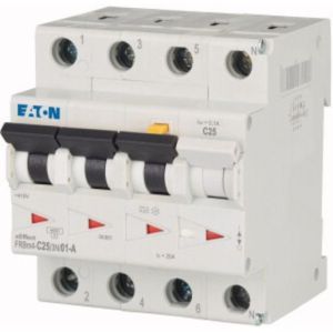 FRBM4-C25/3N/01-A FI/LS Kombination, 25 A, 100 mA, LS-Char