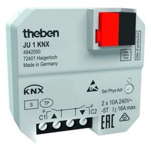 JU 1 KNX KNX UP-Jalousieaktor, 1 Kanal
