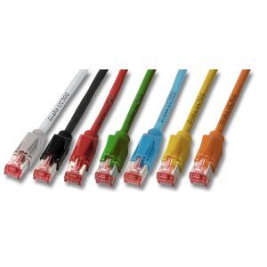 K8051.0,50, RJ45 Patchkabel S/FTP, Cat.6A, TM21,UC900, 0,5m, grau