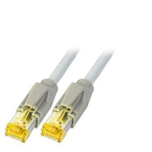 K8560GR.1, RJ45 Patchkabel S/FTP, Cat.6A, TM31,UC900, 1m, grau