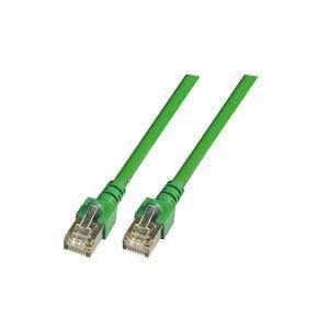 K5460.1,5, RJ45 Patchkabel SF/UTP, Cat.5e, PVC,CCA, 1.5m, grün