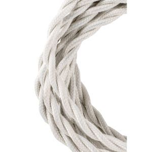 139688 Textilkabel Gedreht 2C 3M Beige