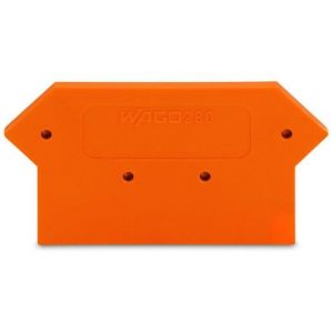 280-331, Abschluss- und Zwischenplatte 2,5 mm dick orange