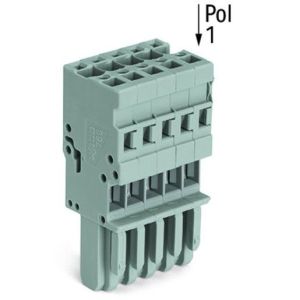 769-108 1-Leiter-FederleisteCAGE CLAMP®4 mm²g