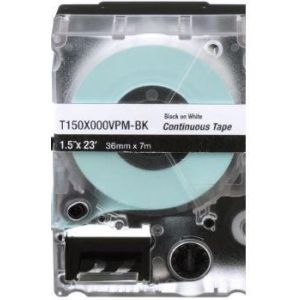 T075X000VXM-BK Etikettenkassette MP, Endlosband,Vinyl,