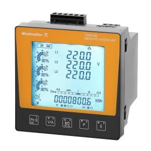 EM220-RTU-4DI2DO-GW, Messgerät elektrische Größen, 50…600 V, Modbus RTU, Modbus/TCP (Port 502), Modbus-Gateway